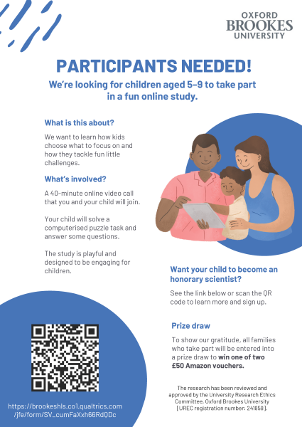 ⭐️PARTICIPANTS NEEEDED - CHILDREN AGED 5-9 FOR FUN ONLINE STUDY! Win one of two £50 Amazon Vouchers!⭐️