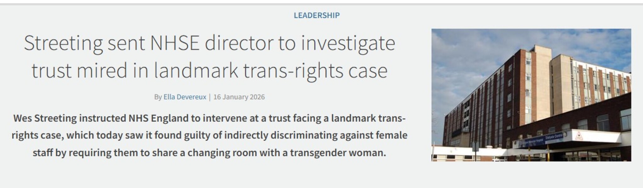 "Darlington Nurses" vs County Durham and Darlington NHS Trust Tribunal Thread 9