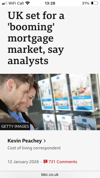 Properties on for £800k+ not selling? Why?