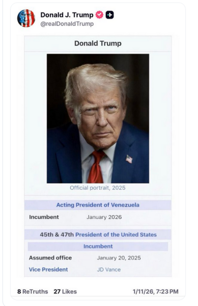 Who are they kidding? It's Oil, Oil, Oil, baby - Trump Thread #152