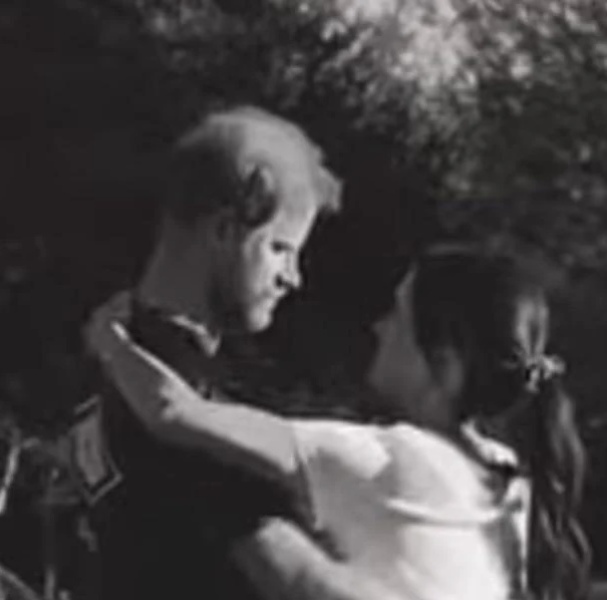 Meghan and Harry dancing