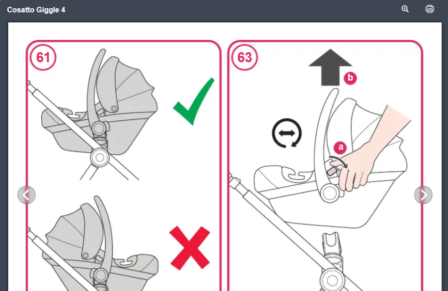 Cosatto giggle 4 / Tote 0