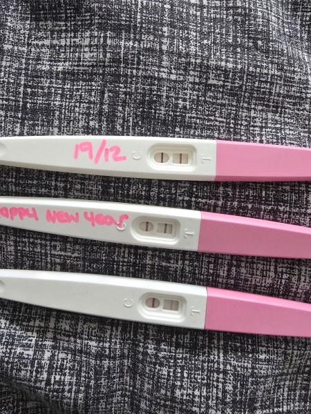 8 weeks- line on test fainter