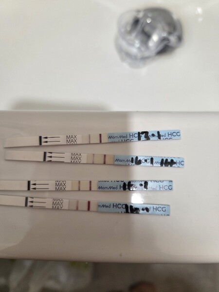 Early Positive Pregnancy Test and Cramping in Back