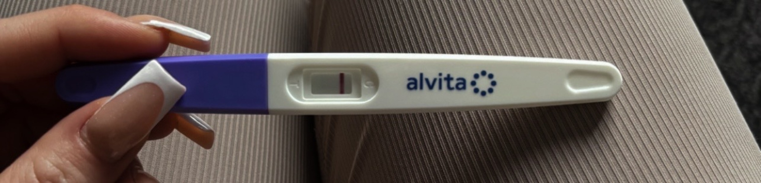 Negative or faint positive?