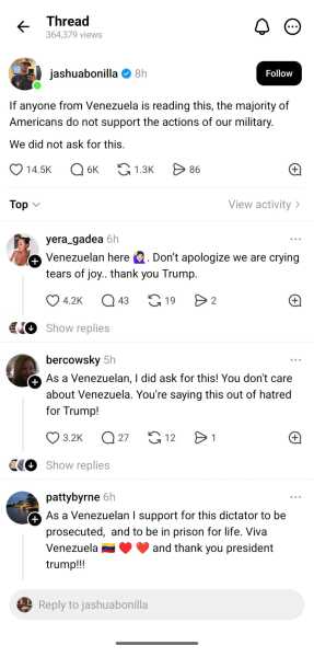 Hurray for Venezuela!!