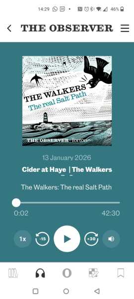 Thread 22 : To feel disappointed - and now disgusted too - after reading this in The Observer about the author and her husband from The Salt Path book and film?