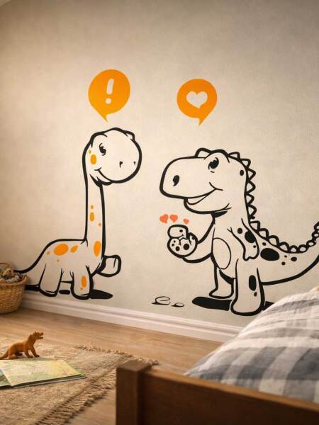 Stickers to decorate toddler bedroom wall?