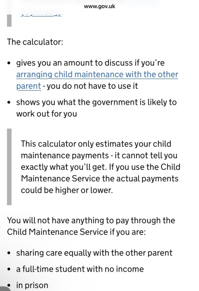 low-paid mum being coerced into 50/50 custody