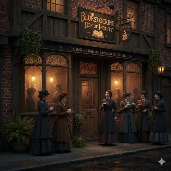 The Bluestocking Women’s Pub: definitely full of ludicrous halfwits who refuse to get a grip (with unionised gerbils)