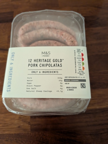 Pigs in blankets without my allergens