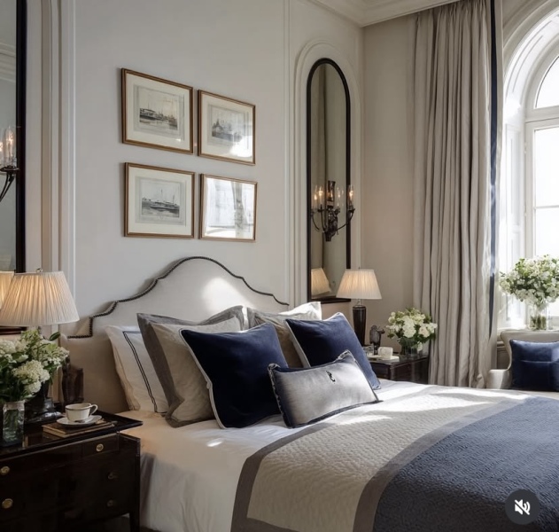 Bedroom decor - stuck with grey carpet