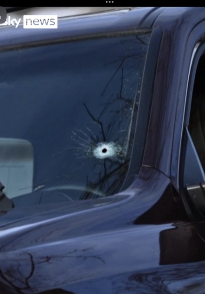ICE agent shoots woman in the face.