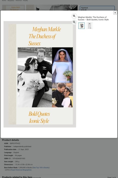 Meghan marckles new book realise