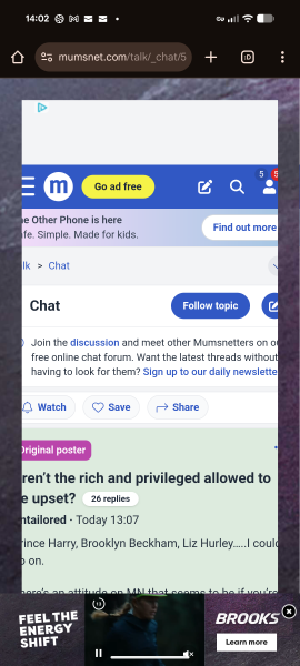 Constant add intrusion from the edges
