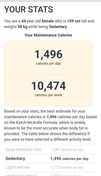 Weight loss stalled so having a reset