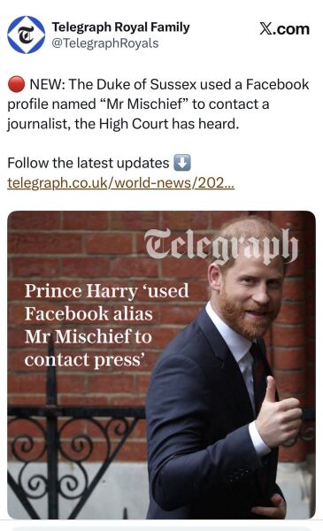 Duke of Sussex court case: key witness statement false
