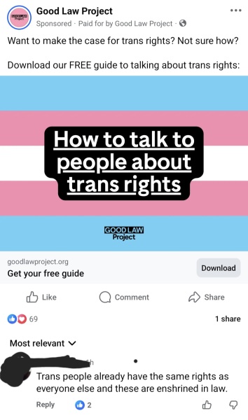 GLP are going after Sarah Philmore and are going to lose