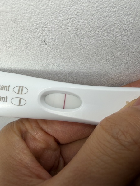Has anyone ever had a faint positive on a FRER and then negatives afterwards?