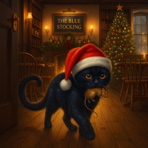 The Bluestocking - your local women's pub, warm, friendly, and not at all unusual in any way.