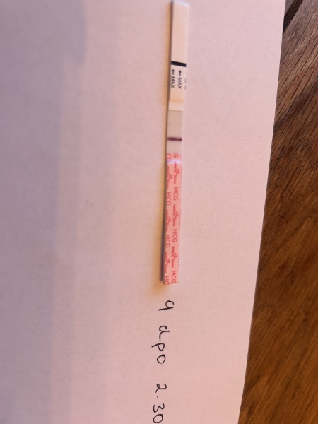 9DPO - please share your thoughts on this test?