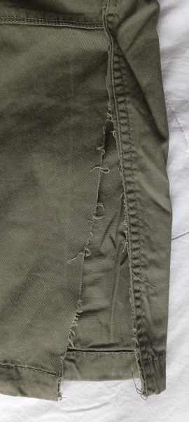 Repairing trousers help