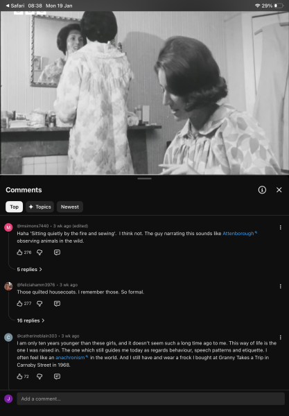Its a housecoat