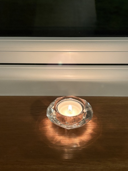 I hope you can light a candle tonight