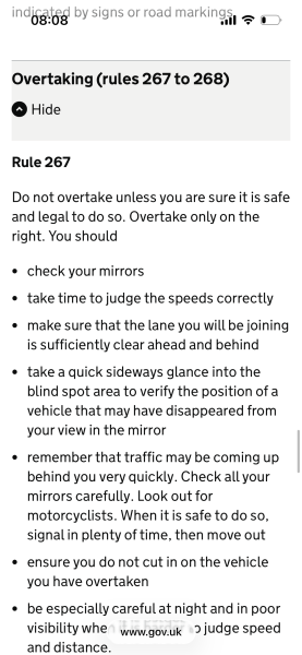 Be honest: do you check your blind spot?