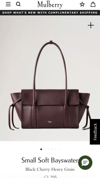 Mulberry new Roxanne