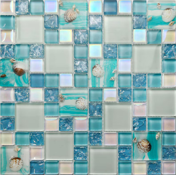 Glass tiles for the bathroom, but not any old glass tiles...??!?!?