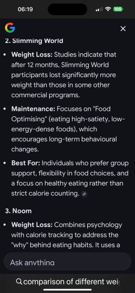 to feel uneasy about what this means long term rather than surprised by the weight regain itself?