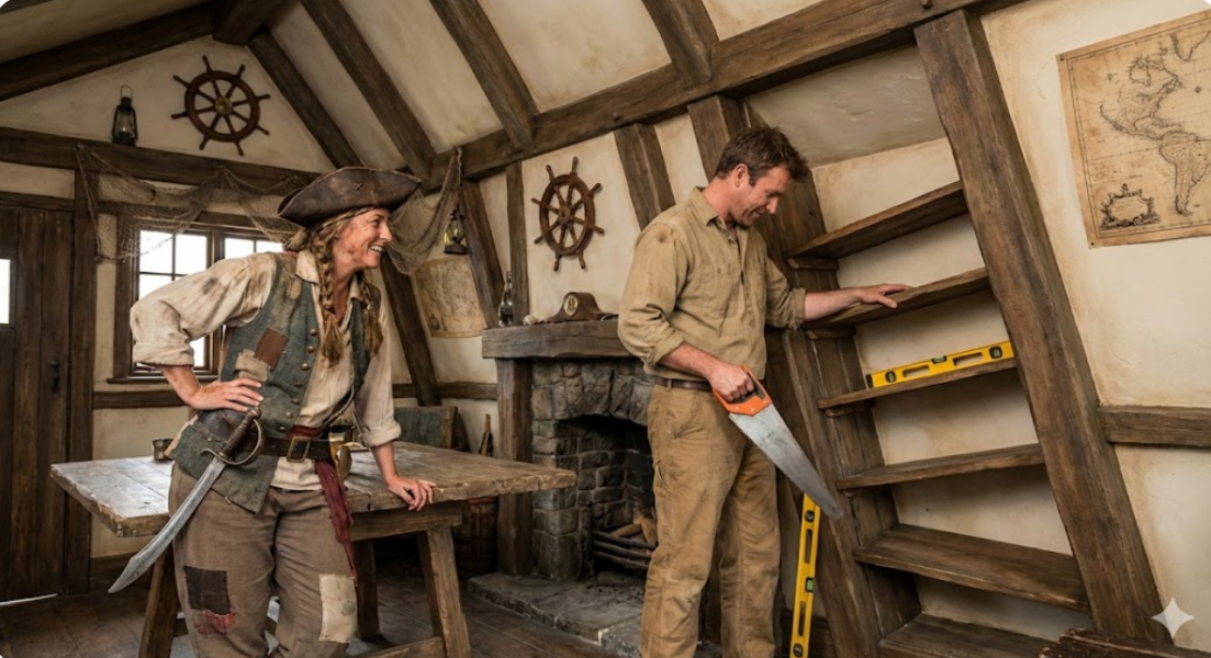 The Bluestocking - your local women's pub, warm, friendly, and not at all unusual in any way.