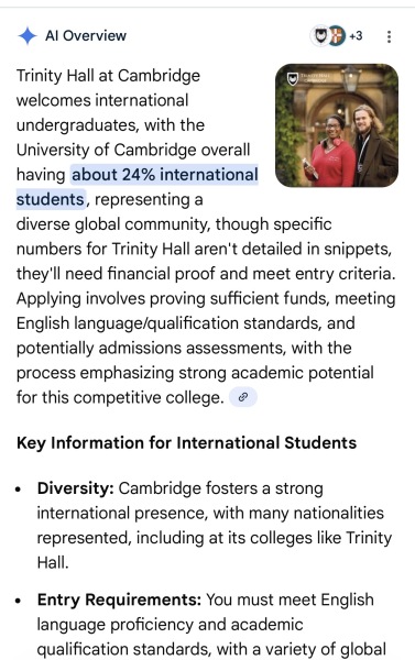 Is Trinity Hall Cambridge right about elite schools?