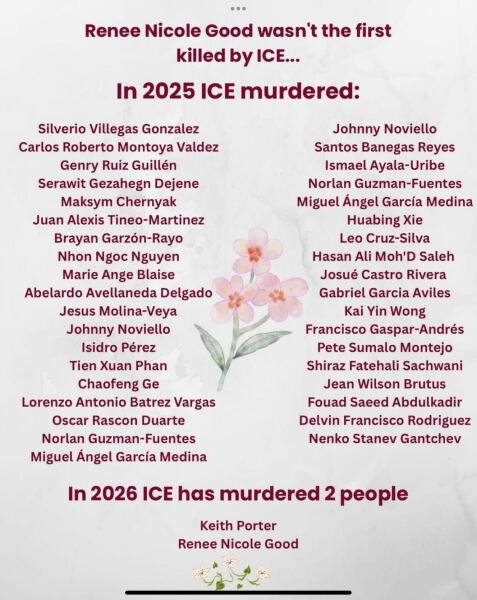 Ice agent shoots a woman in the face part 3