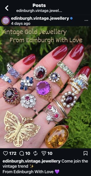 Please can you help me find an engagement ring? (Poss art deco style)