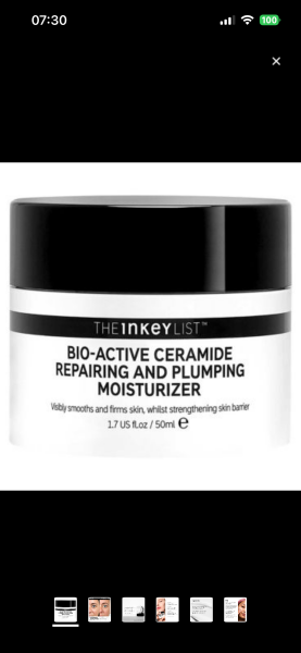 Just moisture, in a cream