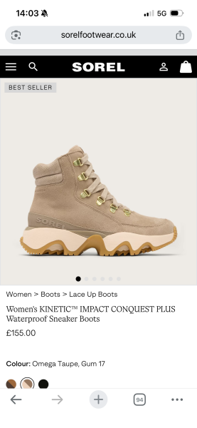 Warm, grippy, comfortable boots