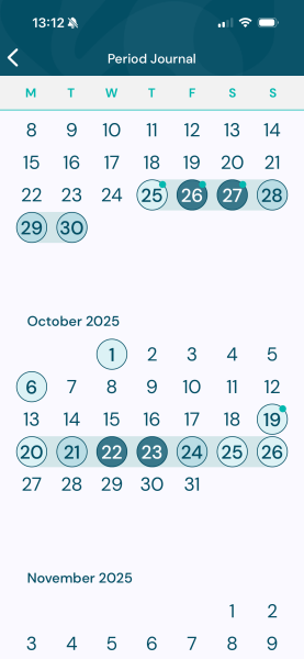 Trying to track my period but need some help?