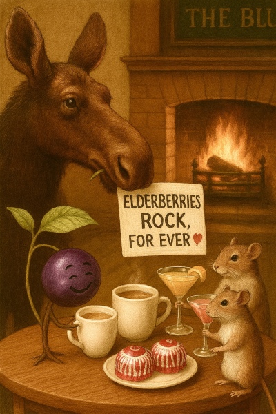 The Bluestocking - your local women's pub, warm, friendly, and not at all unusual in any way.