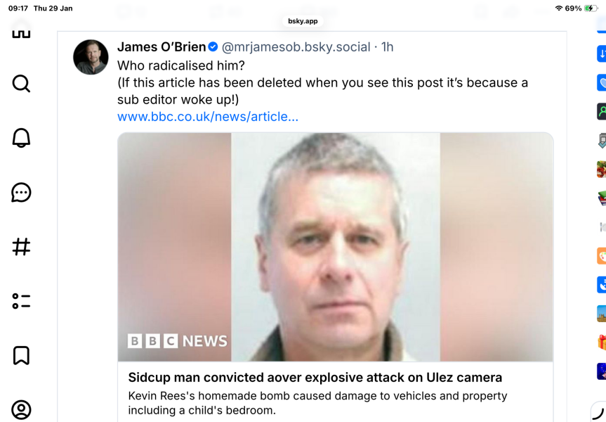 Thread 42 Starmer : Du drikker en kop te, og så tænker du lidt over alting