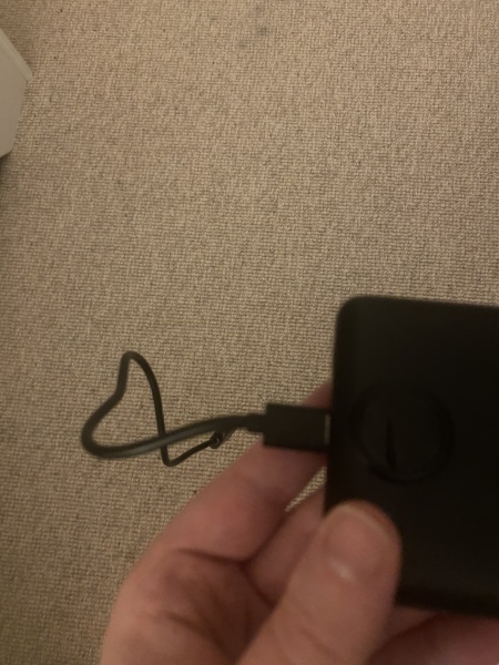 To ask for help charging a power bank? So confused.