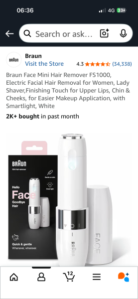 How to get rid of chin hairs when your eye sight is not so great (thanks menopause!))