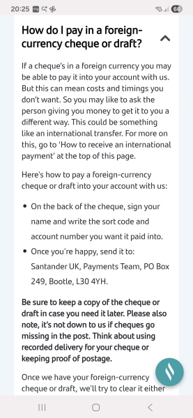 to ask how can I cash this cheque?