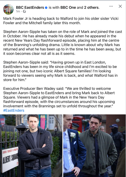 EastEnders: the SPOILERS thread!