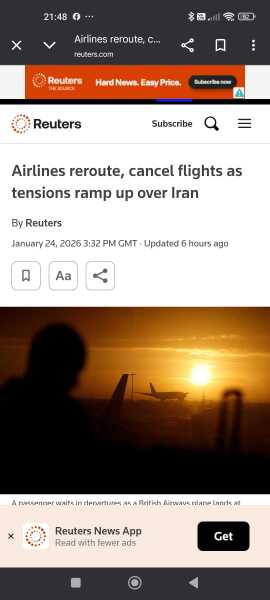 Air France, KLM suspend flights to the Middle East including Dubai & Israel.