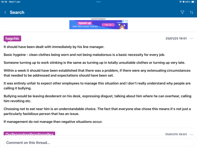 Issues with smelly colleague