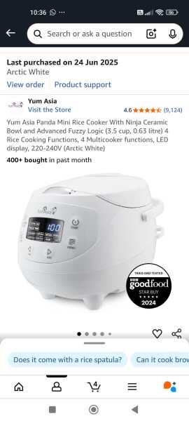 Rice cooker ideas