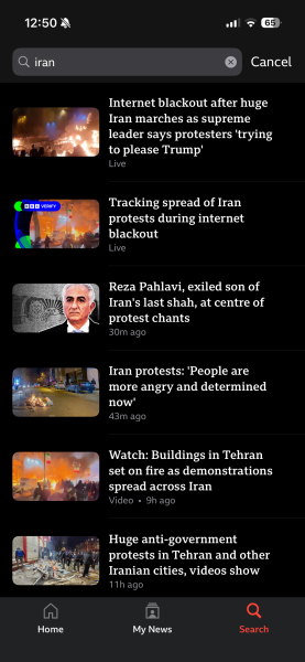 To wonder why the mainstream media is not reporting the massive anti-regime protests in Iran?