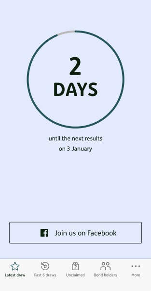 PREMIUM BONDS DEC/JAN 2026